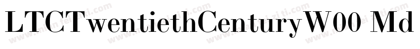LTCTwentiethCenturyW00 Md Regular字体转换